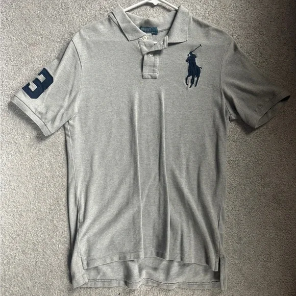 Polo by Ralph Lauren Gray Polo Shirt for Boys - Picture 1 of 1